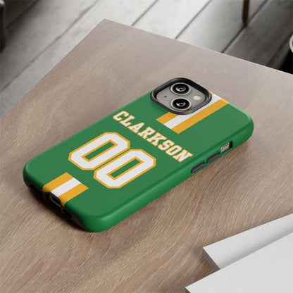 Custom Team Jersey Phone Case, Personalized Athletic Jersey Number