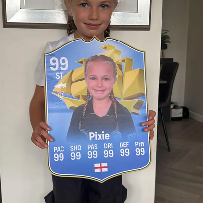 Personalised FIFA EA FC Football Card