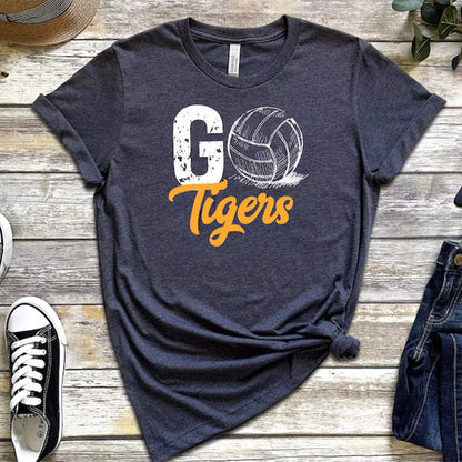 Custom Volleyball Tee, Custom Go Team Shirt