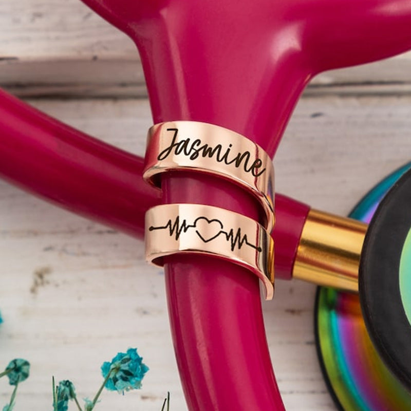 Stethoscope ID Tag, Stethoscope ID Ring