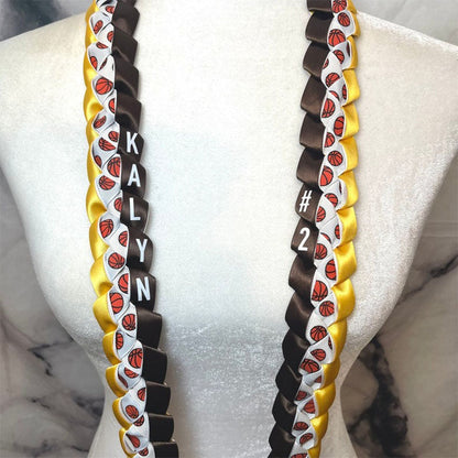 Basketball Soccer Softball Ribbon Lei Graduation Gift