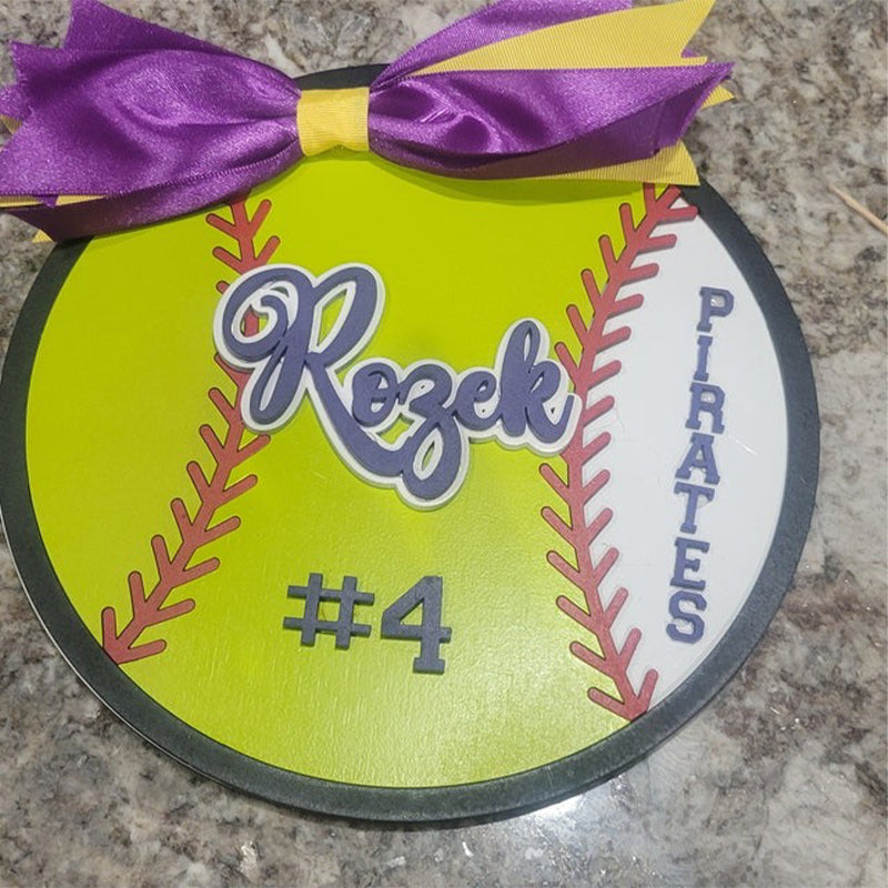 Softball Team Gifts, Softball Season Keepsake