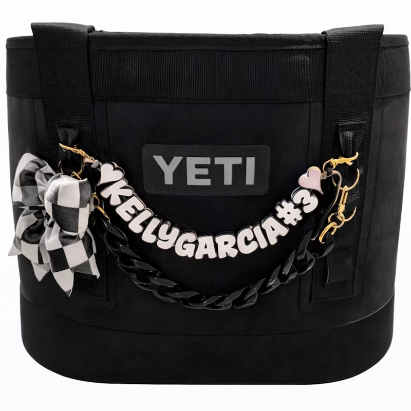 Custom Charms for Yeti Camino and Bogg tote bags