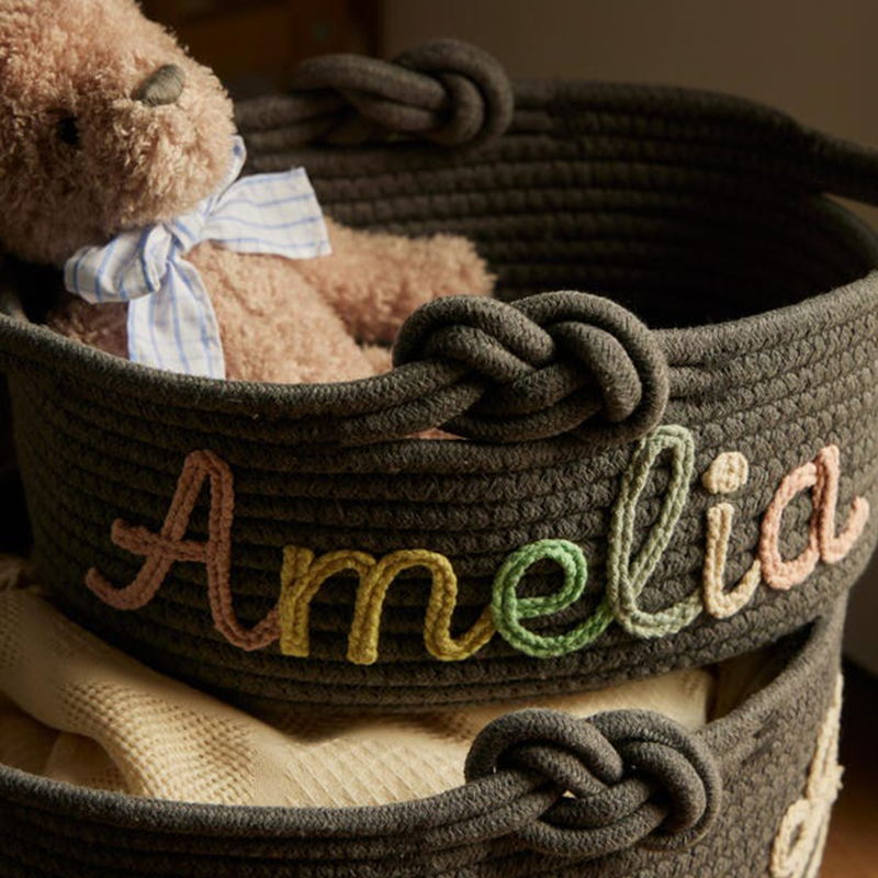 Personalized Basket · Custom Pet Storage Basket