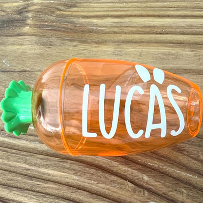 Personalized Easter Carrot Treat Holder: Easter Basket Filler