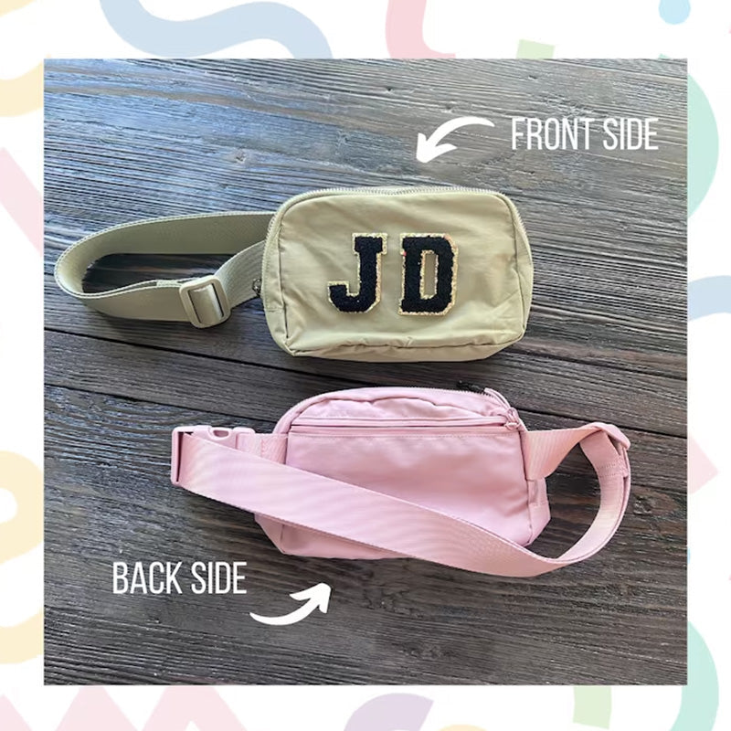 Custom Nylon Fanny Pack, Personalized Waist Bag, Shoulder Bag,