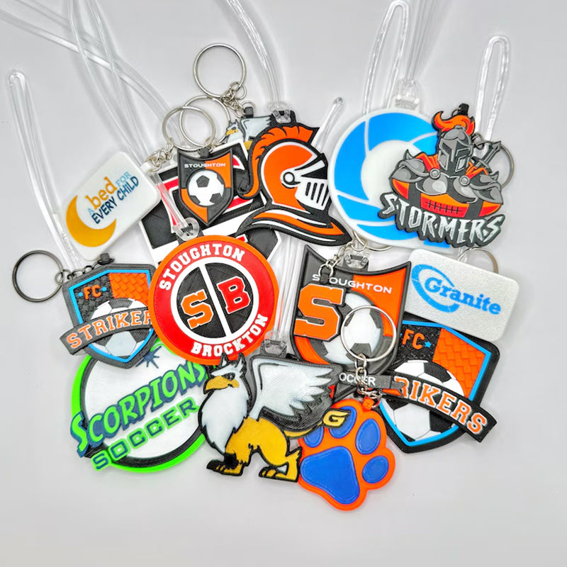 Fully Custom Bag Tags and Keychains