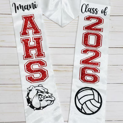 Personalized Senior Graduation Stole