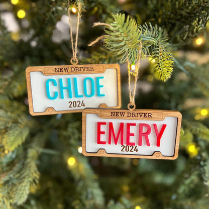 New Driver Christmas Ornament, Christmas Ornament
