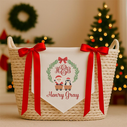 Baby’s First Christmas Baby Banner 2025