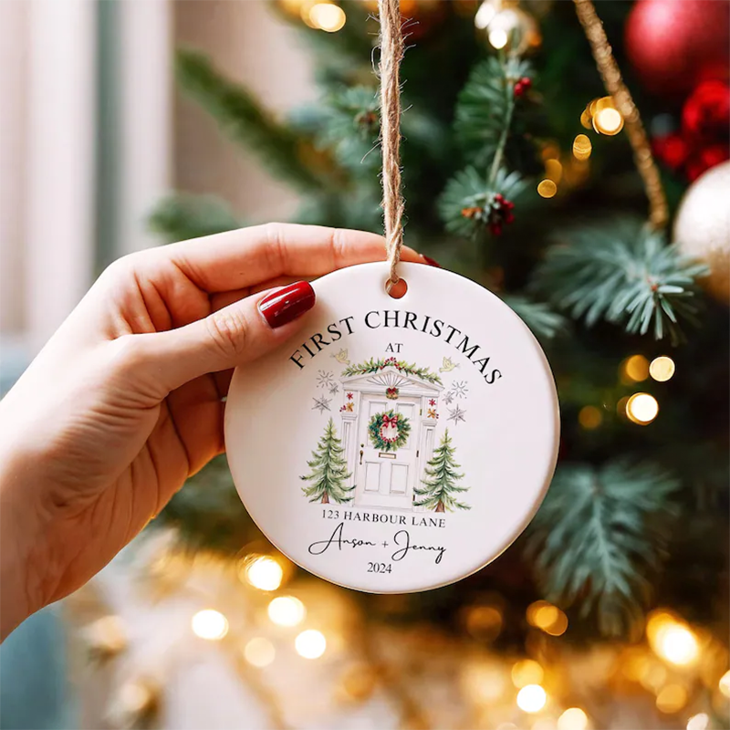 Our New Home Christmas Ornament, Our First Christmas Ornament