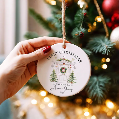 Our New Home Christmas Ornament, Our First Christmas Ornament