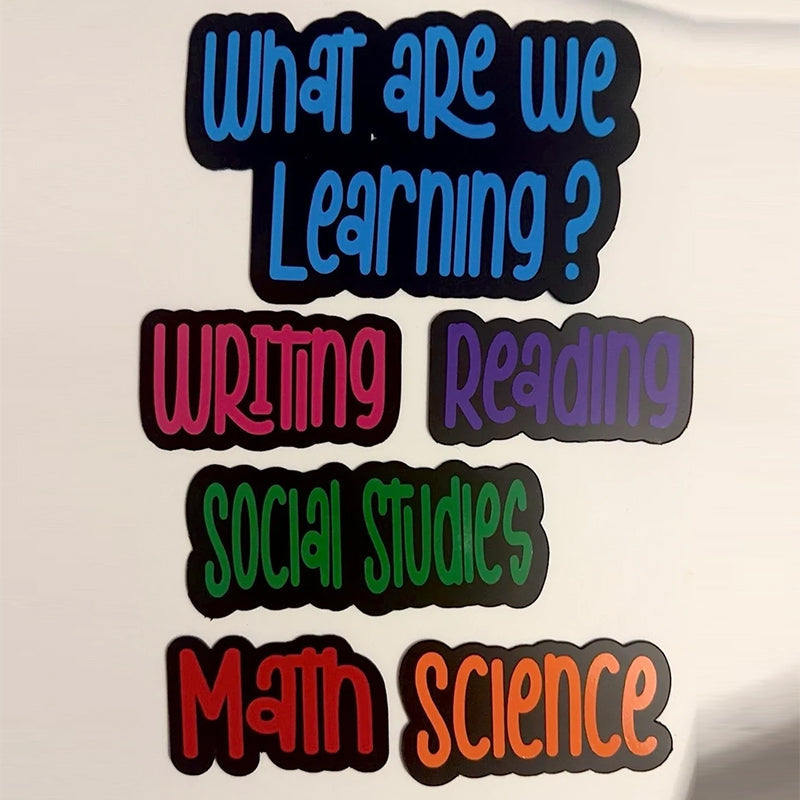 White Board Custom Magnetic Labels