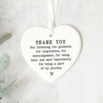 Thank You Keepsake  | Personalised Thank You Gift