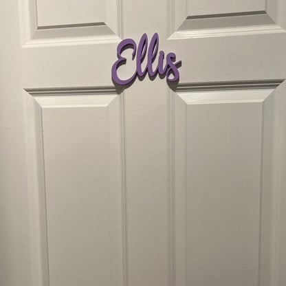 Personalized Door Sign  Name Sign Decor Nursery Name Sign