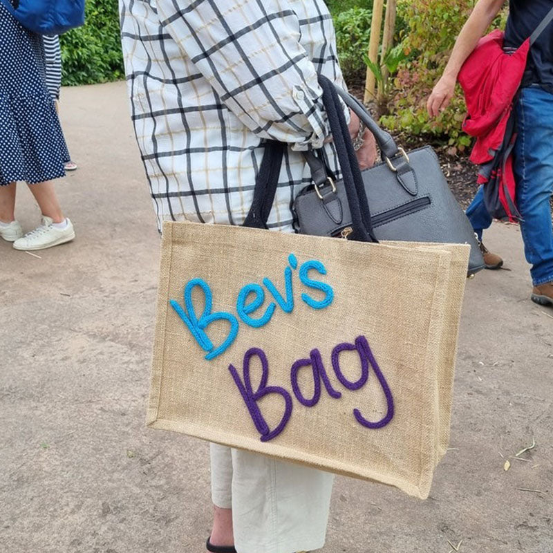 Teacher Bag l Teacher Gift l Book Bag l Personalised Jute Bag