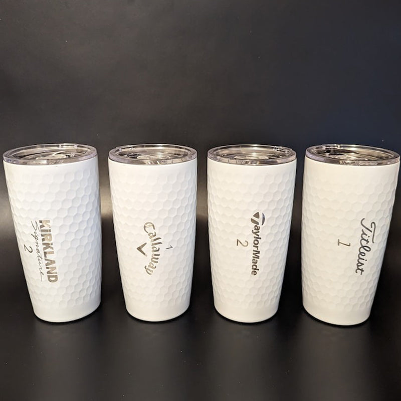 20oz Insulated Dimpled Golf Tumbler,Golf Gift for Her or him