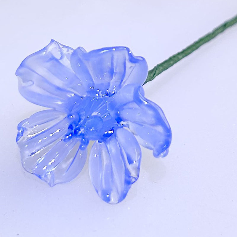 Glass Birth Month Flowers, Birth Flower Bouquet