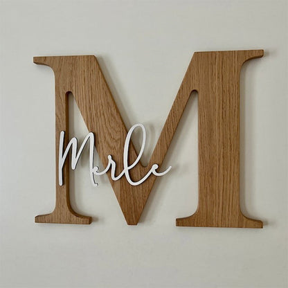 Name plate children's room decoration children's room door