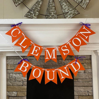 COLLEGE BOUND Banner Personalized University College Name Banner Graduation Gift