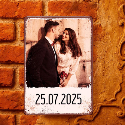 Custom Photo Sign,  Metal, Personalized Wall Plaque