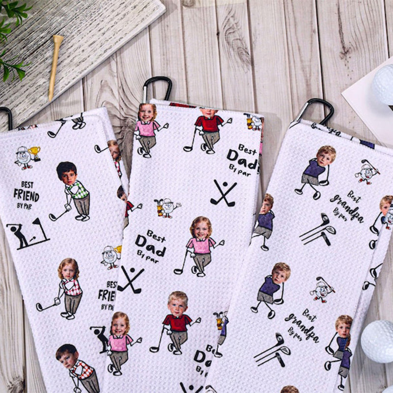 Personalized Photo Golf Towel