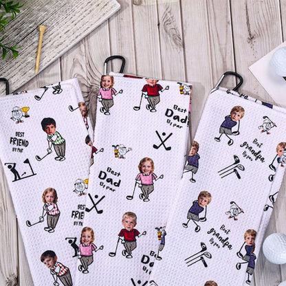 Personalized Photo Golf Towel