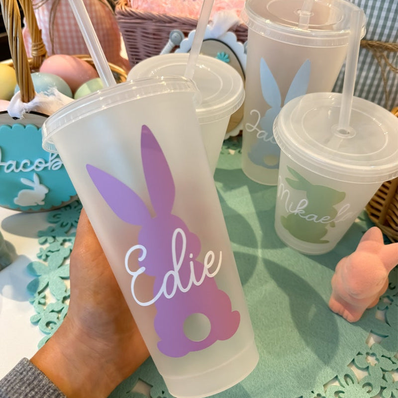 Personalised Easter Cold Cup, Easter Gift, Kids Easter Gift