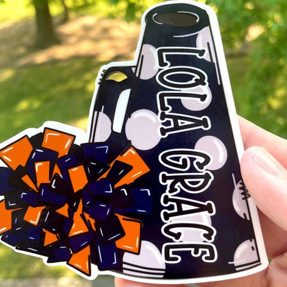 Cheer Bag Tag, Ballet Bag Tag,Cheer Ornament, Ballet Bag Tag