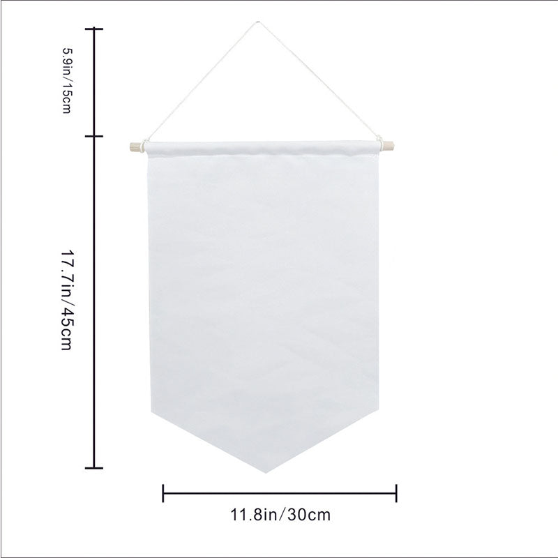 Personalised Here Comes Your Bride Wedding Linen Style Flag Banner Sign