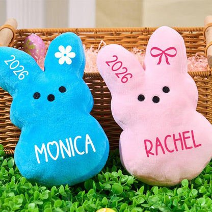 Personalized Easter Peep,Custom Easter Bunny Plush