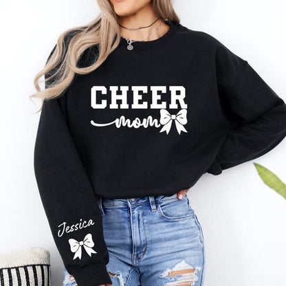 Personalized Cheer Mom Sweatshirt
