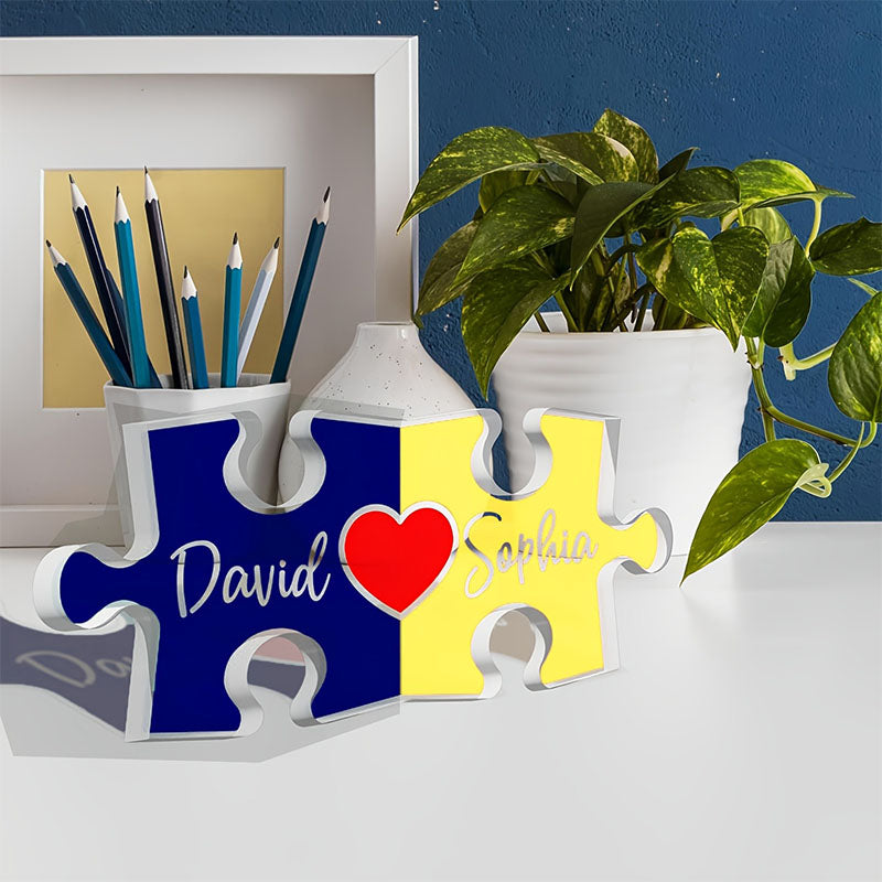 Custom Acrylic Puzzle Name Signs