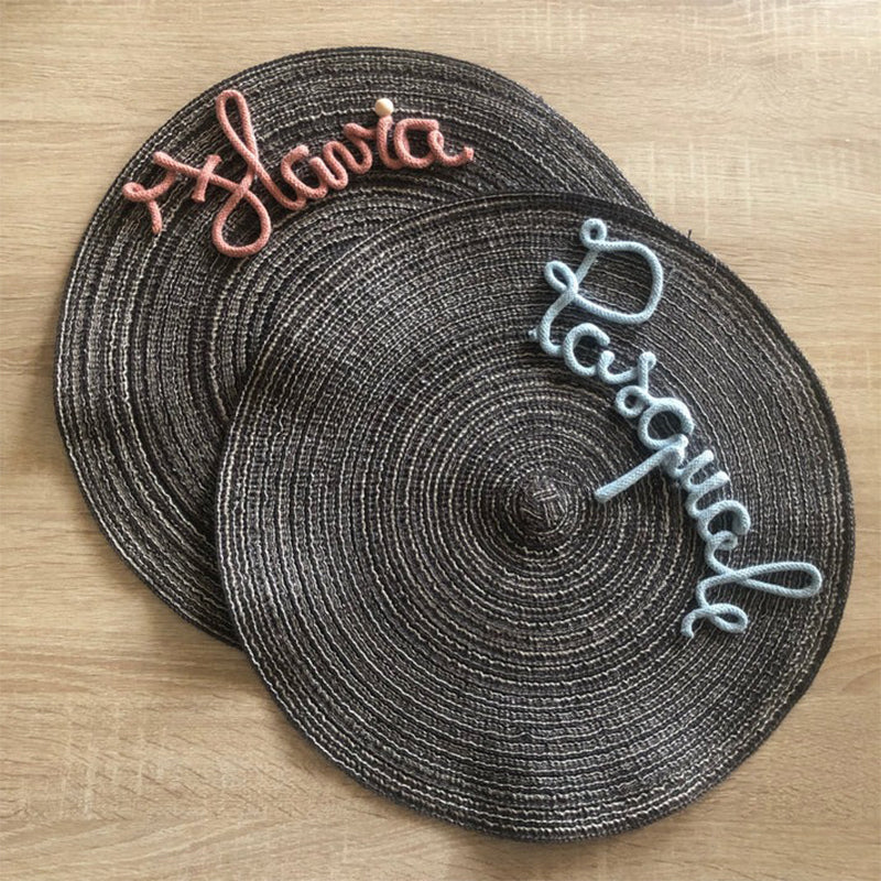 Placemat with name