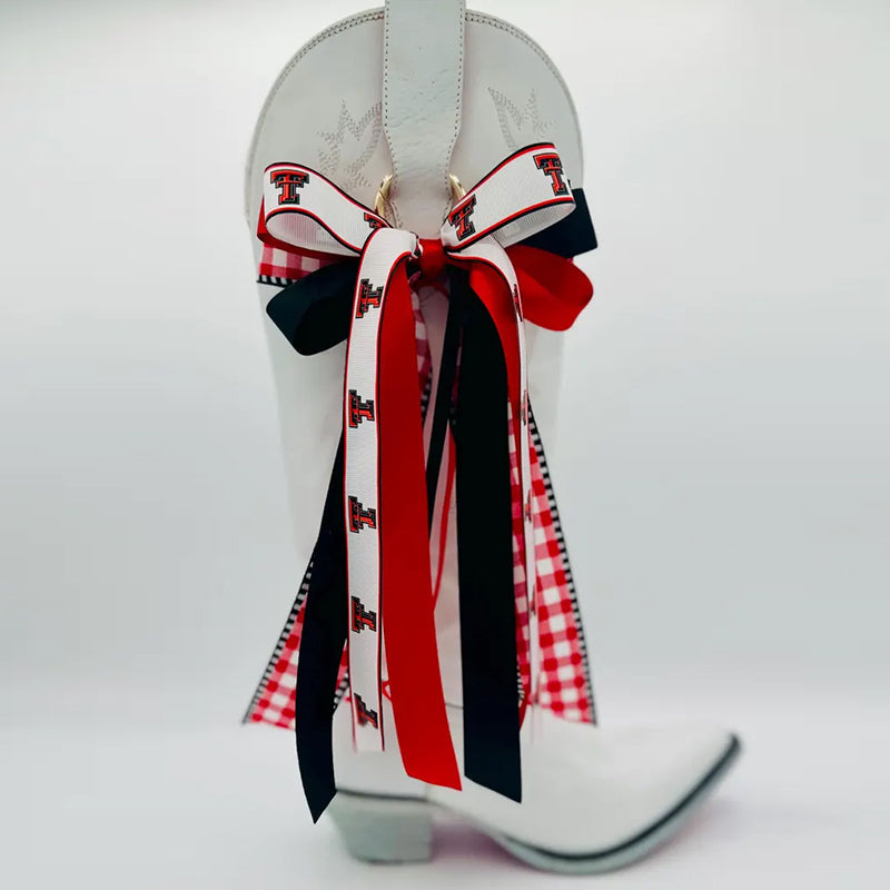 Boot Bow Sets Personalized University College,Game Day