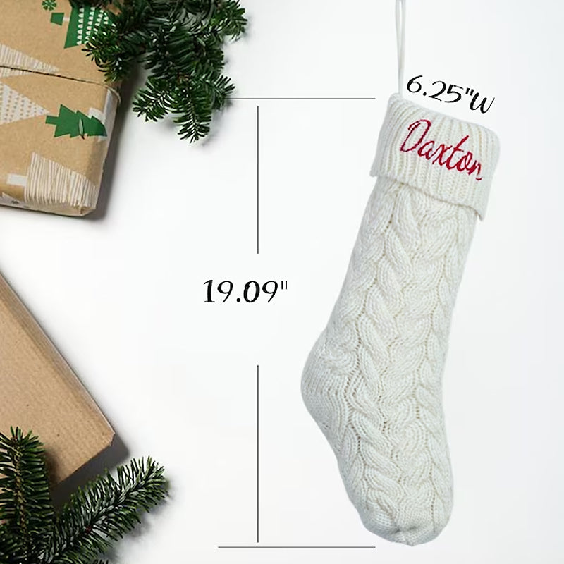Personalized Christmas Stockings,Embroidered Christmas Stocking