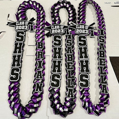 Graduation Lei  Custom All colors Class of 2026 Graduation class