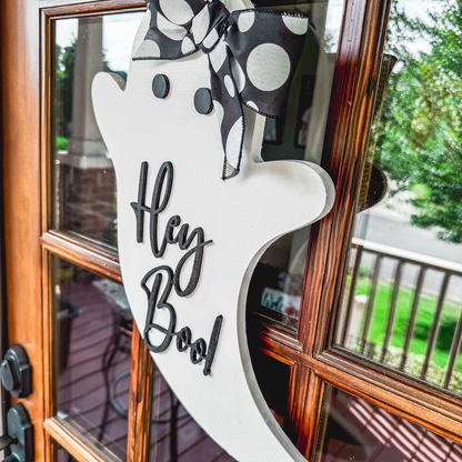 Ghost Door Hanger | Halloween Door Hanger