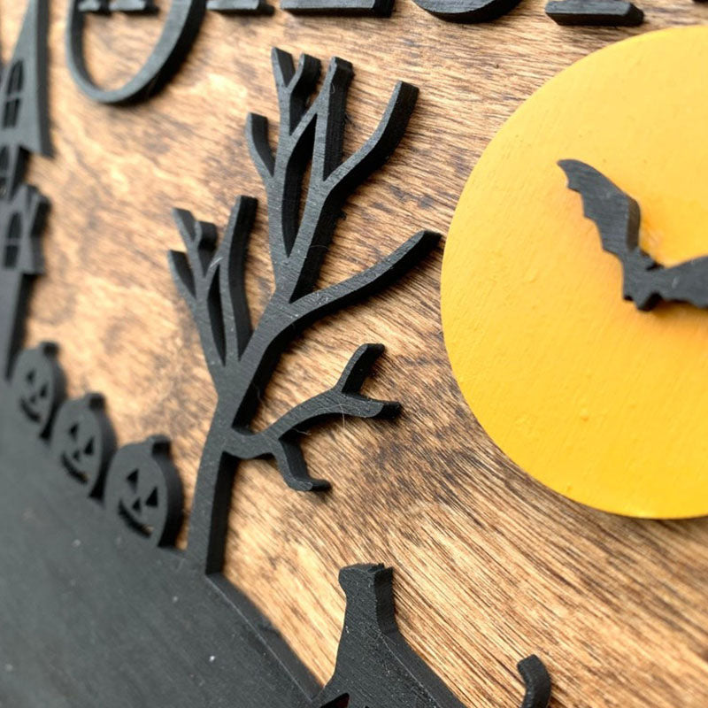 Personalized Halloween Family Sign - Custom Asylum Sign