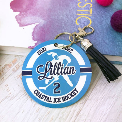 Wrestler ,Volleyball ,Softball ,Ice Hockey Hockey Soccer Sport Bag Tag