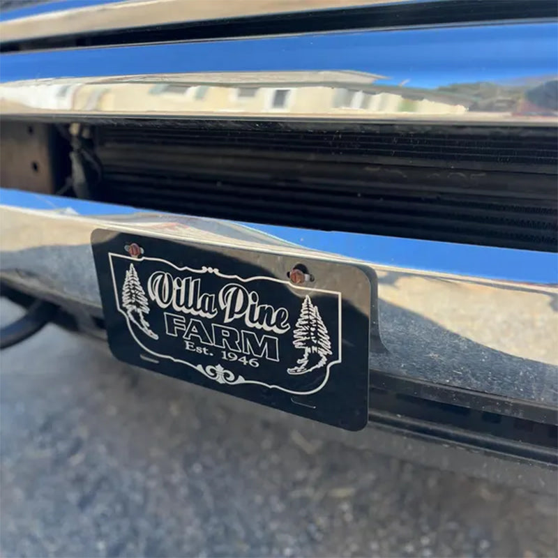 Custom License Plate your logo or text