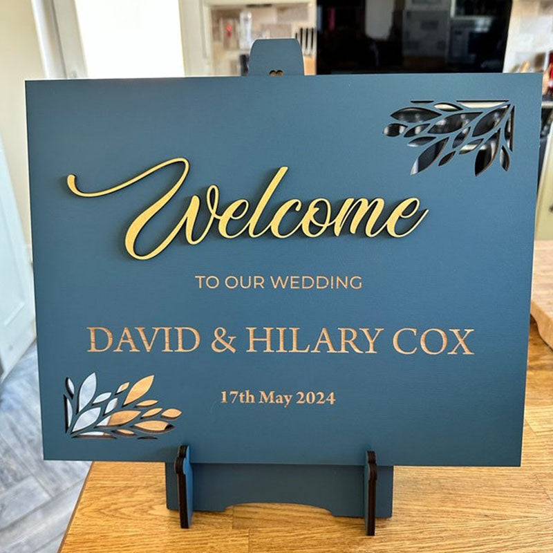 Welcome Wedding Sign - Bridal Shower Welcome Sign - Welcome Sign Wedding Modern