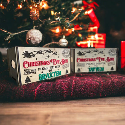 Christmas Eve Box/Christmas Eve Crate/Personalized