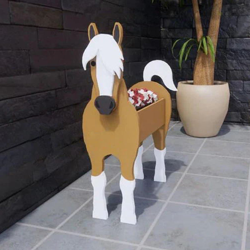 Dog Cat Pet Organizer Patio Indoor Outdoor Wood Planter