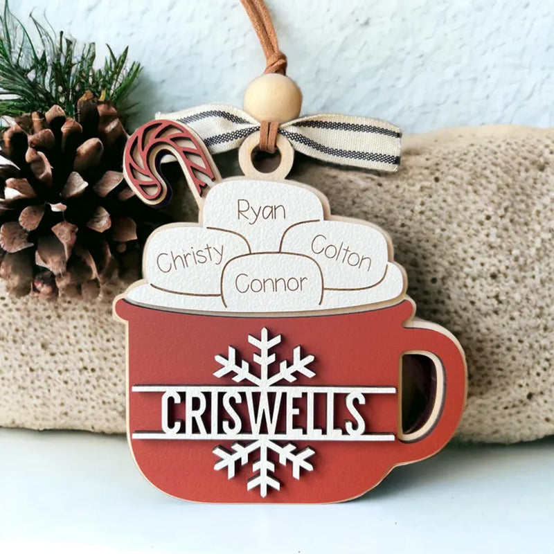 Personalized Christmas Ornament | Customized Family Ornament
