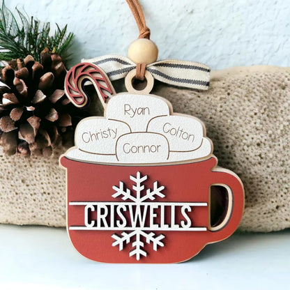 Personalized Christmas Ornament | Customized Family Ornament