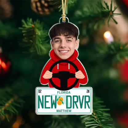 New Driver Ornament 2025, State License Ornament