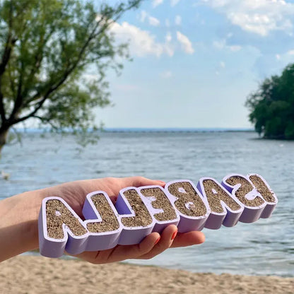 Personalized Sand Mold | Custom Name Sand Mold Toy