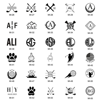 Personalized Golf/Custom Logo Stamp/Personalized Golf Stamps