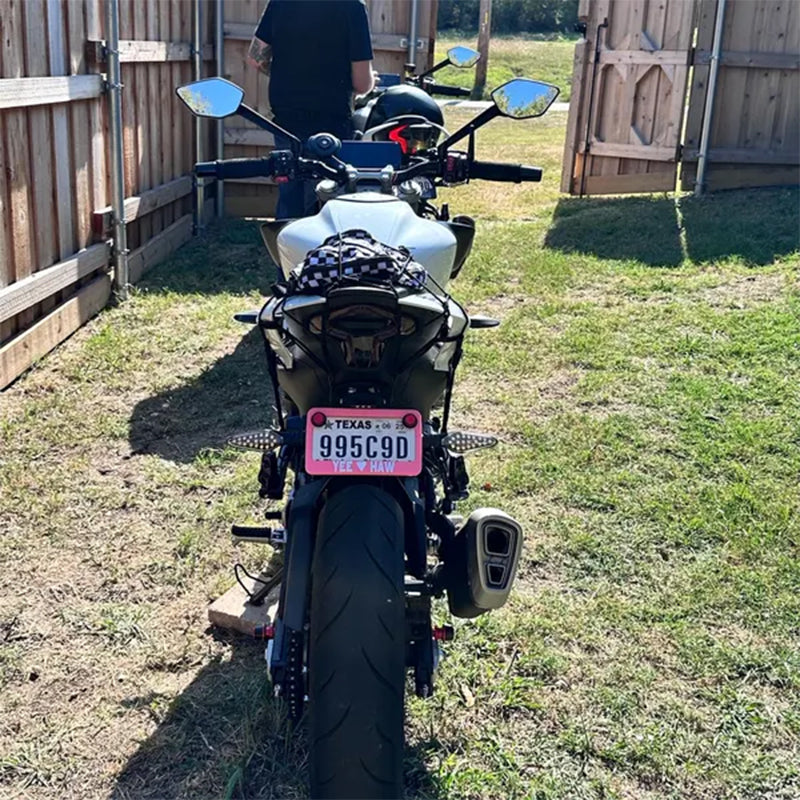 Motorcycle License Plate Frame